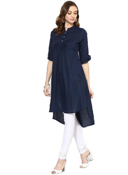 Plain Kurti38, Color : Black