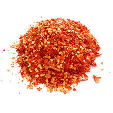 Organic Red Chilli Flakes, for Cooking, Style : Dried