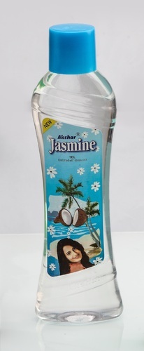 Akshar Jasmine Hair Oil, Packaging Type : Plastic Bottle