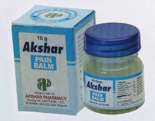 Akshar Pain Balm, Grade Standard : Medicine Grade