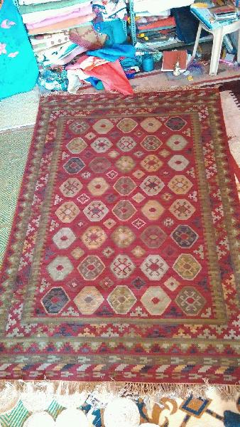Carpet desine durries or rugs