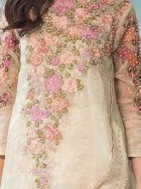 unstitched chiffon suits