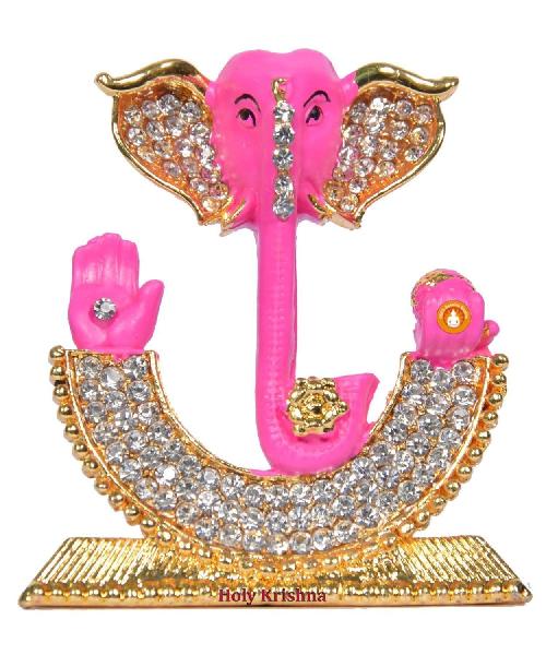 Pink Ganesha Idol