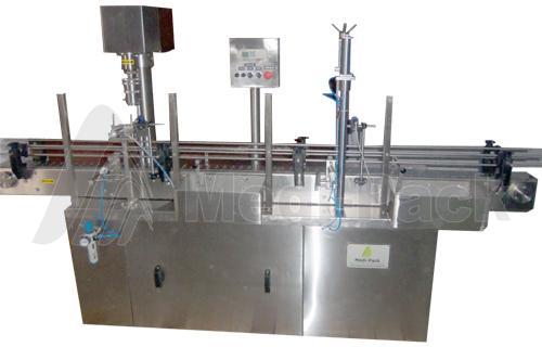 Automatic Liquid Filling Capping Machine