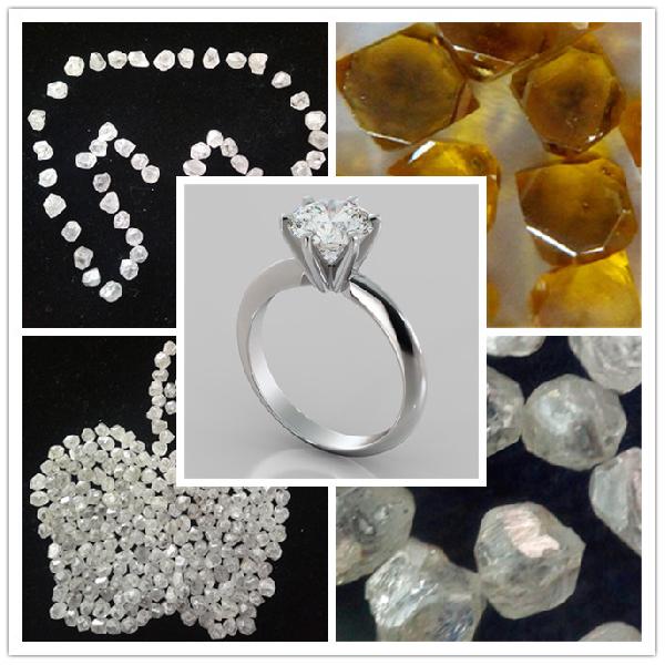Lab Grown White Rough Diamond Manufacturer In China By