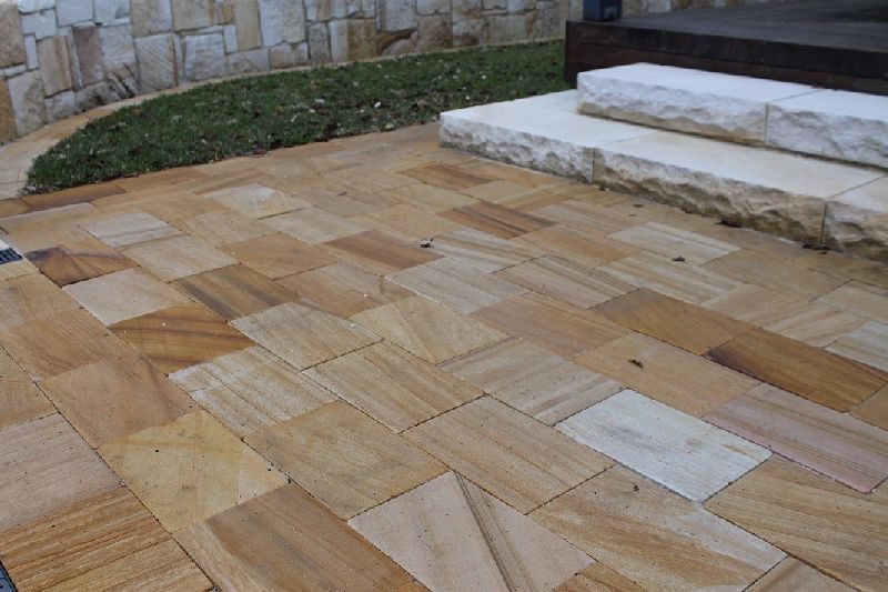Teakwood Sandstone Tiles,teakwood sandstone tiles, Size : 30 x 30 cm, 30 x 60 cm, 40 x 40 cm