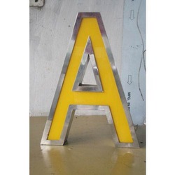 Acrylic Steel Advertising Letters, Color : Customized