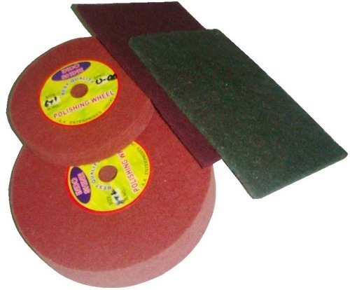 Non Woven Abrasive Wheel And Pads