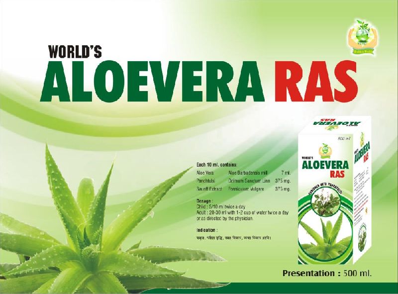 Ayurvedic herbal Juice aloevera