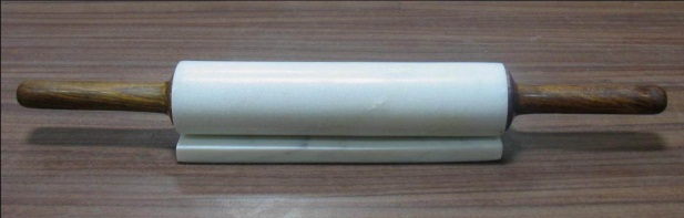 NS 056 Marble Wood Rolling Pin