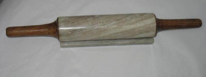 NS 058 Marble Wood Rolling Pin