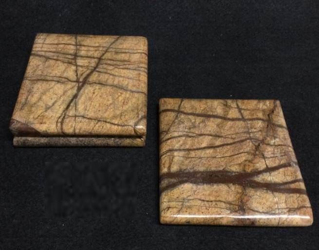 NS0011 Marble Wood Coasters Set