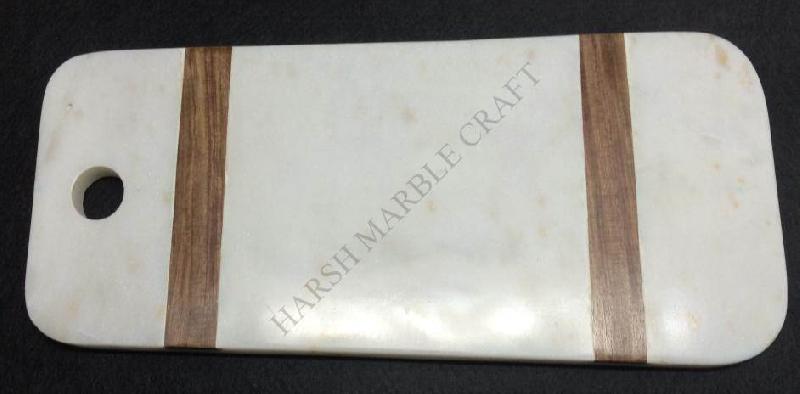 NS1533 Marble Wood Cutting Board, Size : 8''*15''* 0.5''