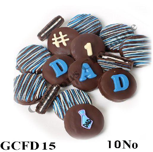 Fathers day oreo coverd