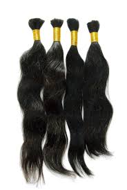 Machine weft hair