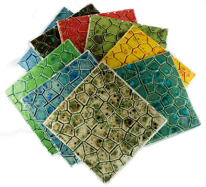 Mottled Glazed Ceramic Tiles