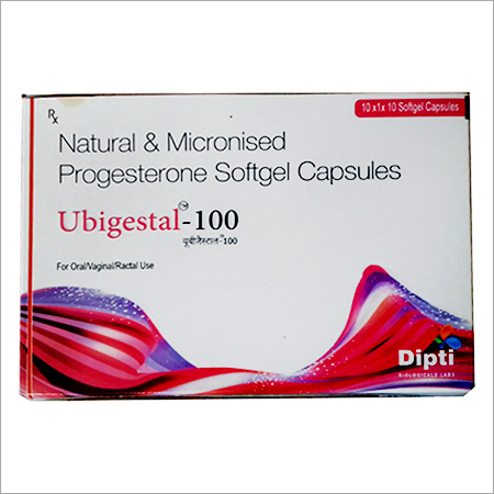 Natural & Micronised Progesterone Softgel Capsules