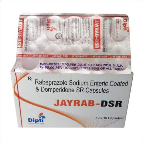 Rabeprazole Sodium Enteric Coated & Domperidone SR Capsules