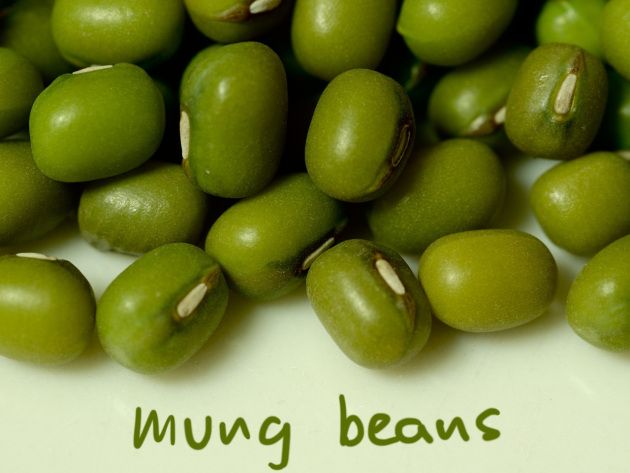 green mung beans