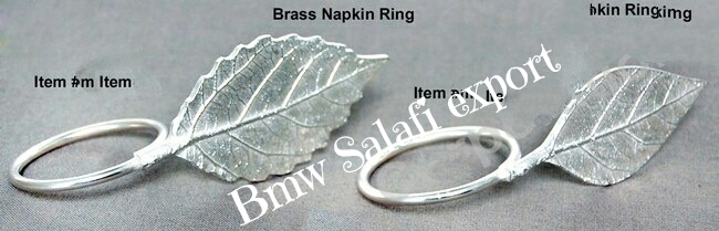 Metal napkin Rings 13