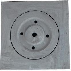 RCC Manhole Cover, Color : Gray