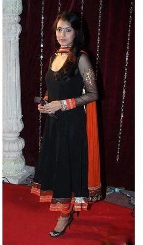 Black Anarkali Suit