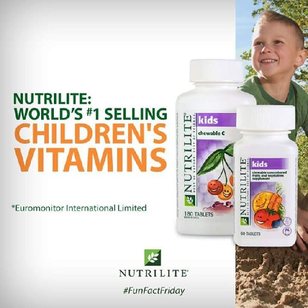 Amway Nutrilite Kids Chewable Multivitamin Tablets Buy Amway Nutrilite ...