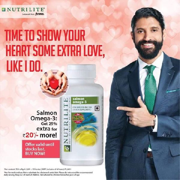 Nutrilite Salmon Omega 3 Tablets