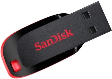 SanDisk 64GB Cruzer Blade USB Flash Drive, SDCZ50-064G-B35