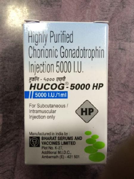 Hucog 5000 Hp Injection Type Allopathic Medicine By Pill Solution Exim Pvt Ltd From Nagpur Maharashtra Id 2667356