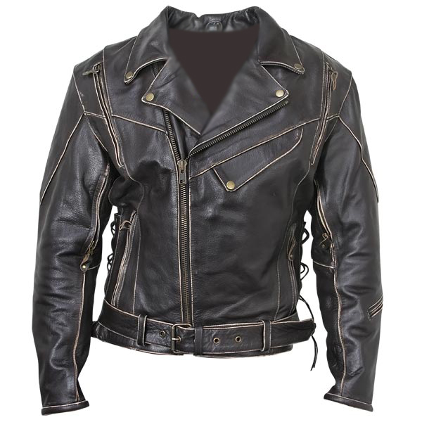 Mens Vintage Leather Jacket