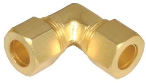 Brass Compression Elbow, Connection : Male, Female