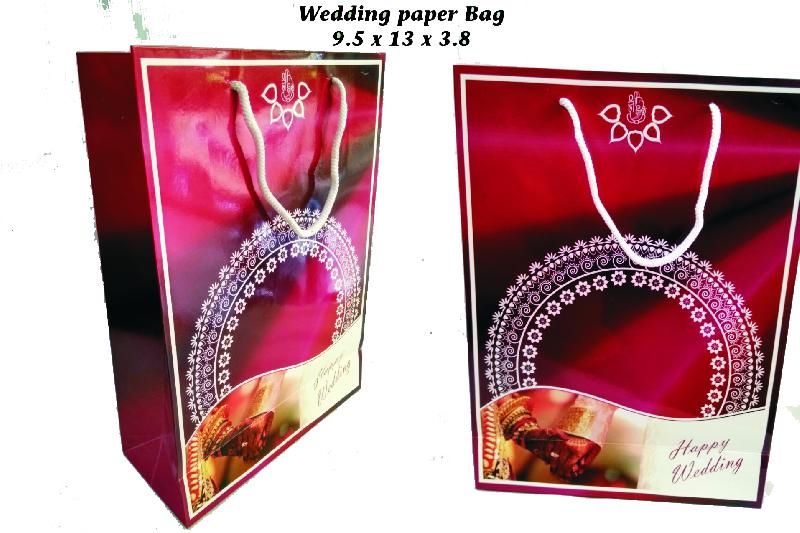 Color Wedding Paper Bag
