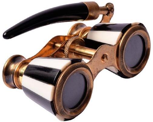 brass monocular