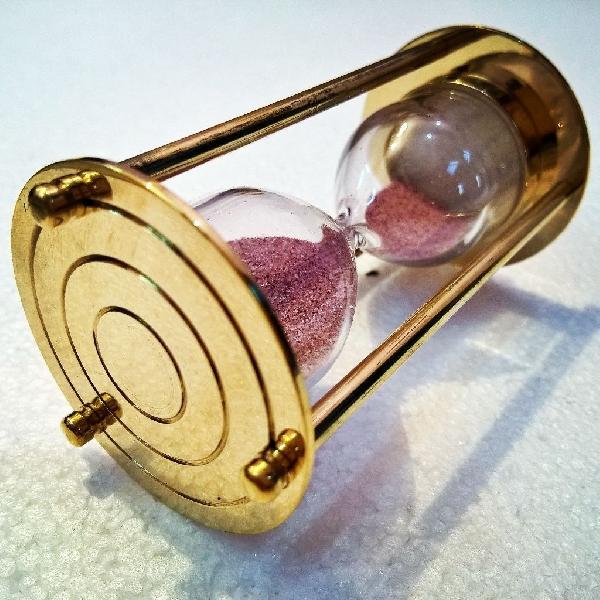 brass vintage timer