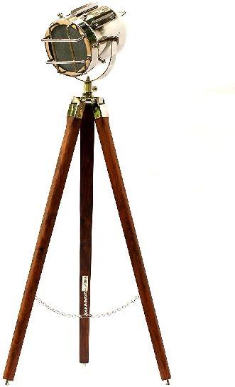 wood tripod floor lamp