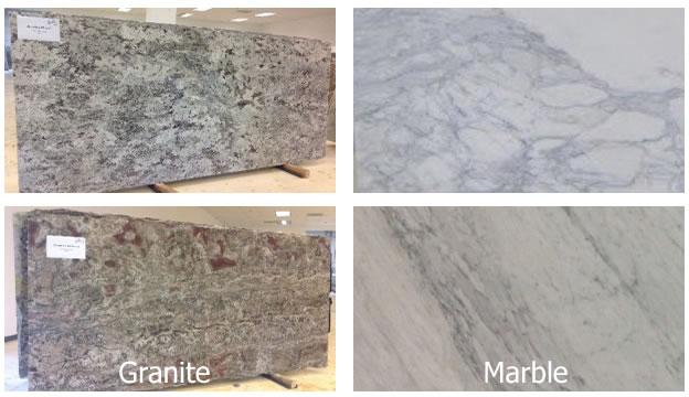 Marble and Granite Slabs