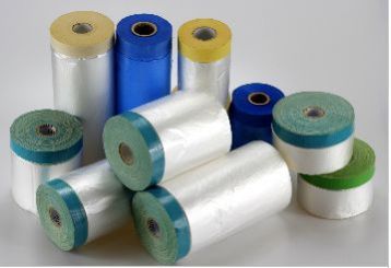 Outdoor Used Cloth Taped Masking Film
