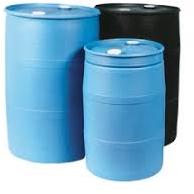 plastic drums