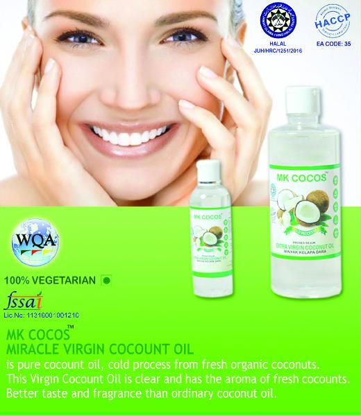 Virgin Coconut Oil, for Direct Consume