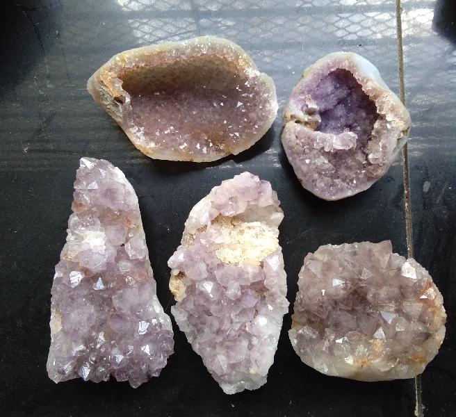 amethyst clusters