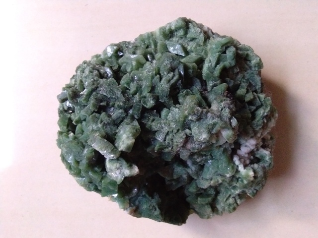 Green Heulandite Specimen