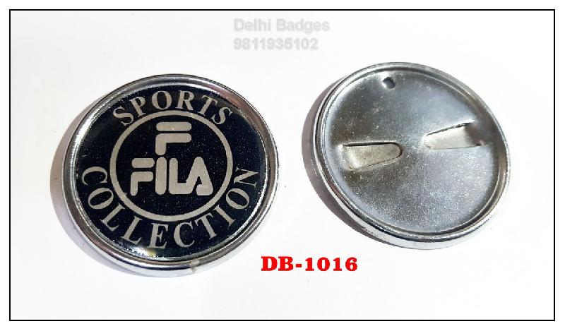 Steel plate bags Round Badge