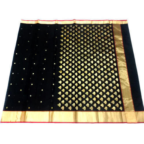 Printed Chanderi Sarees, Occasion : Party Wear