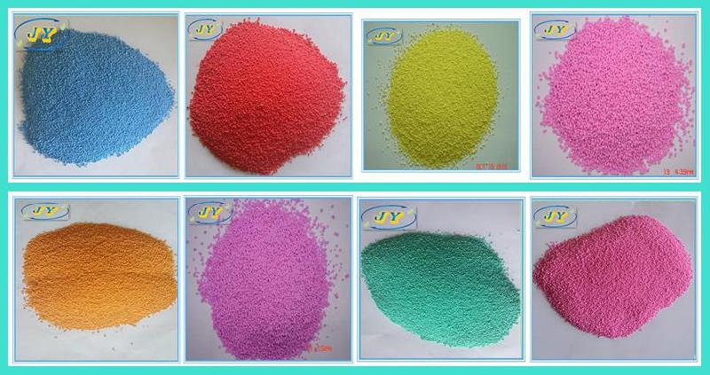 detergent powder colors speckle