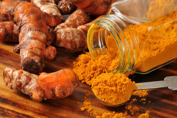 pure turmeric powder