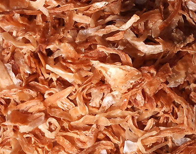 Dehydrated Toasted Onion Flakes