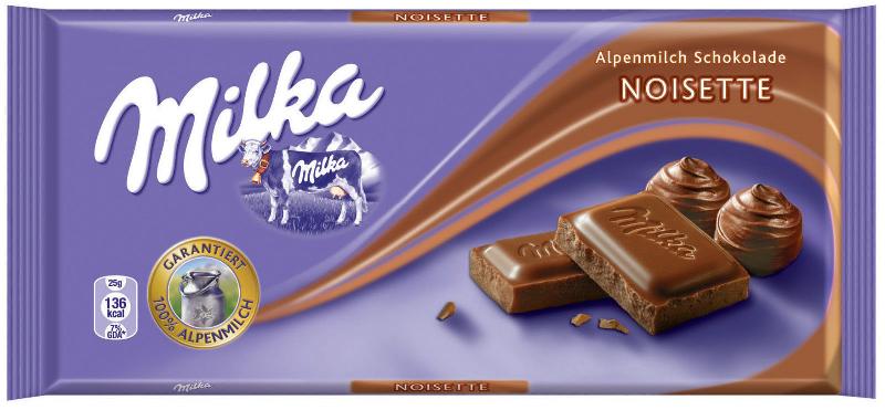 Milka Noisette Chocolate