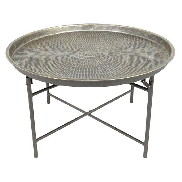 Round Metal Coffee Table