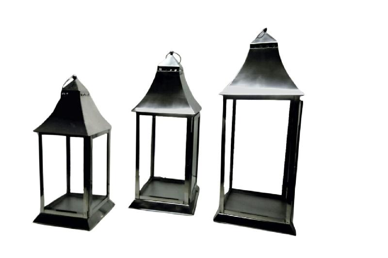 Steel Garden Lanterns